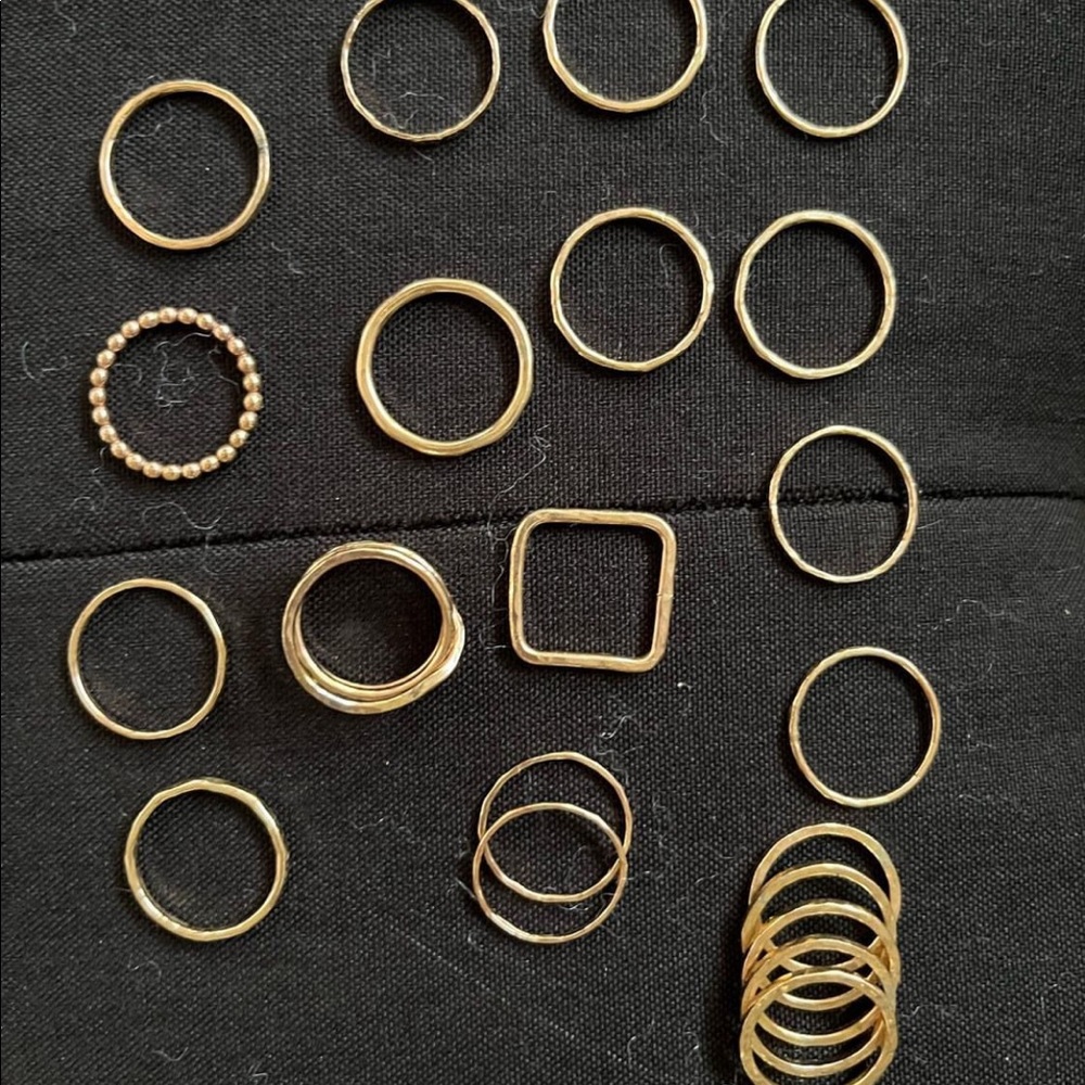 GOLD FILLED RINGS